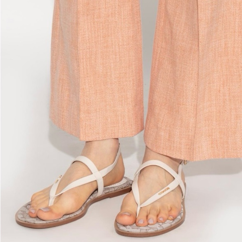 Elegant Cream Sandals